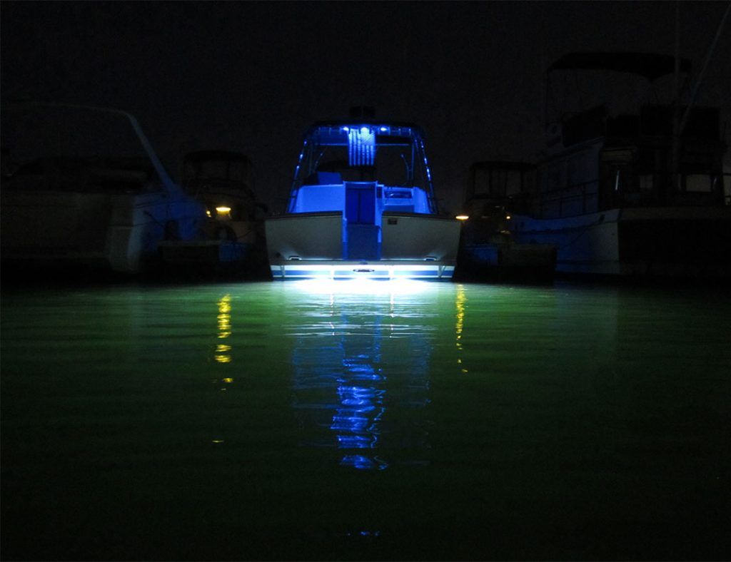 Tips For Boating At Night Underwater Led And Marine Boat Lights